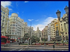 Plaza del Ayuntamiento - looking Northwards